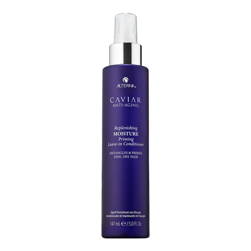 Alterna CAVIAR Anti-Aging Replenishing Moisture Priming Leave-In Conditioner on white background
