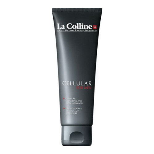 La Colline Cellular Men Cleansing and Exfoliating Gel on white background