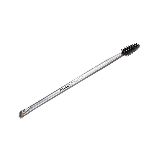 FitGlow Beauty Double Brow Brush on white background