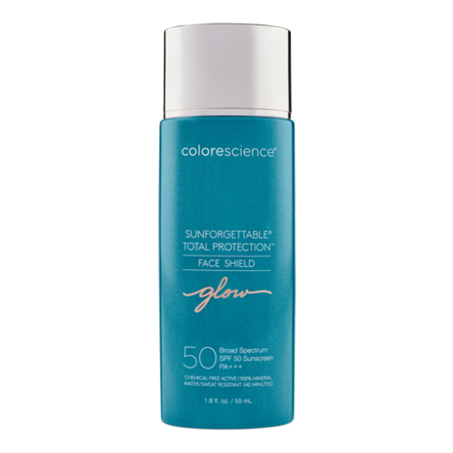 Colorescience EnviroScreen Protection Face Shield SPF50 - Glow on white background