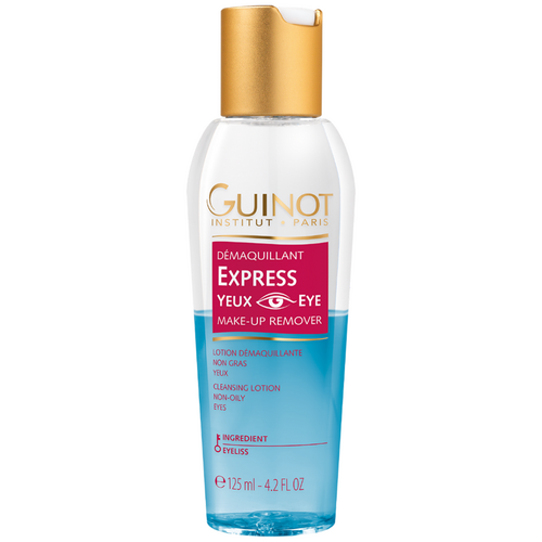 Guinot Express Eye Make-up Remover on white background