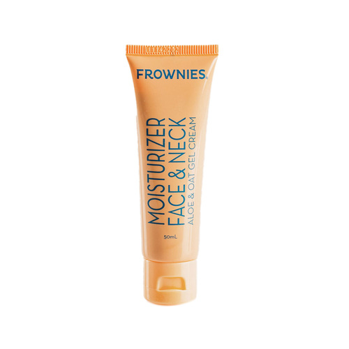 Frownies Face and Neck Moisturizer on white background