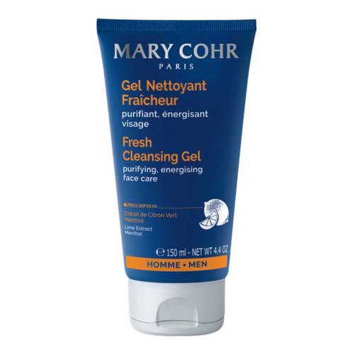 Mary Cohr Men Care Fresh Cleansing Gel on white background