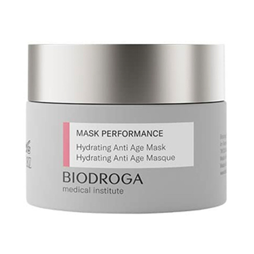 Biodroga MD Hydrating Anti Age Mask on white background