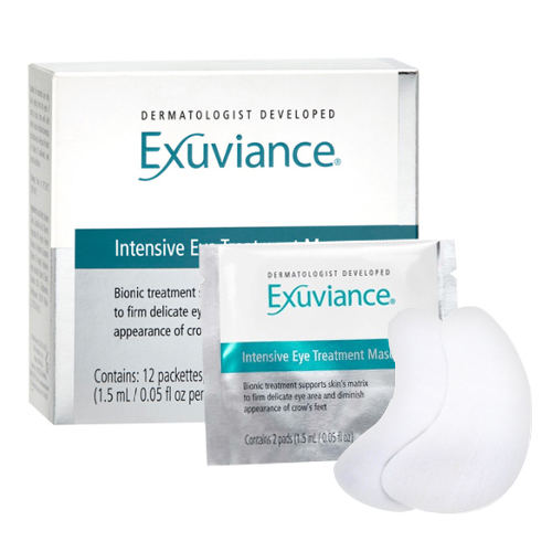 Exuviance Intensive Eye Treatment Masque on white background