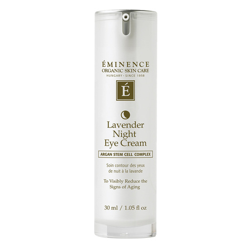 Eminence Organics Lavender Age Corrective Night Eye Cream on white background