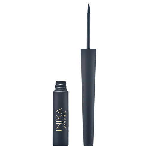 INIKA Organic Liquid Eyeliner - Black, 3.5ml/0.12 fl oz