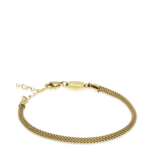 Blomdahl Mesh Gold Bracelet (15.5-19cm) on white background