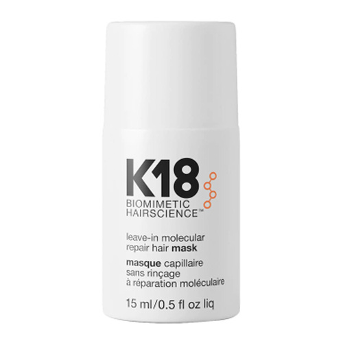K18 Molecular Repair Leave-in Hair Mask Mini on white background