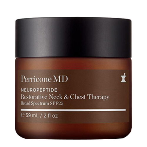 Perricone MD Neuropeptide Restorative Neck and Chest Therapy SPF 25 on white background