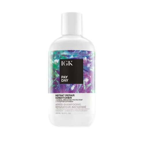 IGK Hair Pay Day Instant Repair Conditioner on white background