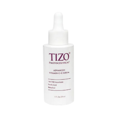 TiZO Photoceuticals Advanced Vitamin C + E Serum on white background
