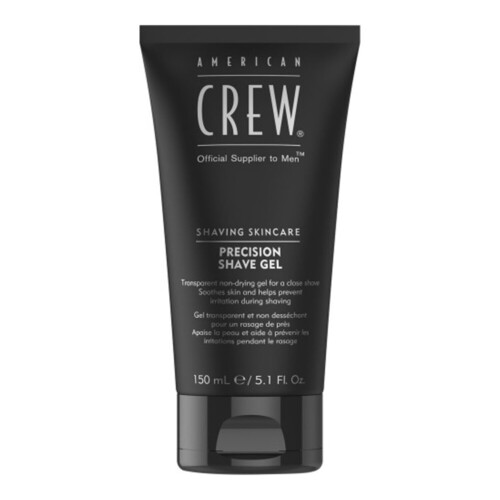 American Crew Precision Shave Gel on white background