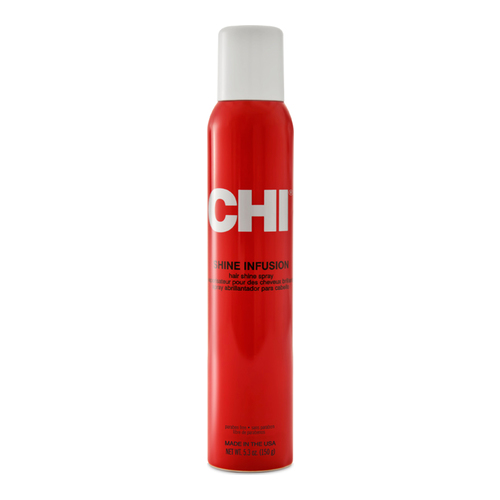 CHI Shine Infusion Thermal Spray on white background