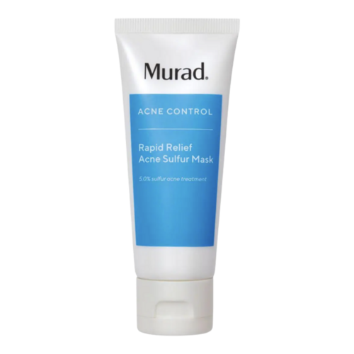 Murad Rapid Relief Acne Sulfur Clay Mask with Salicylic Acid on white background