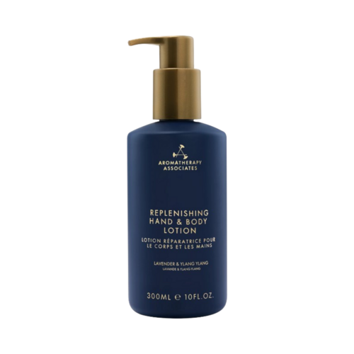 Aromatherapy Associates Replenishing Hand and Body Lotion on white background