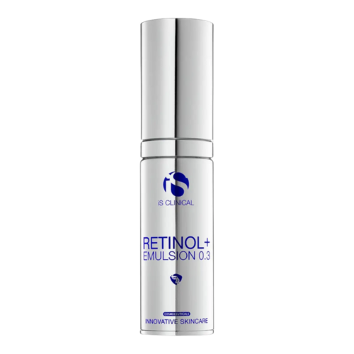iS Clinical Retinol+ Emulsion on white background