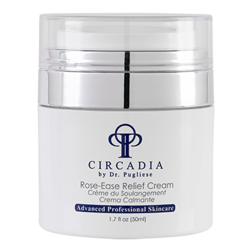 Circadia Rose-Ease Relief Cream on white background