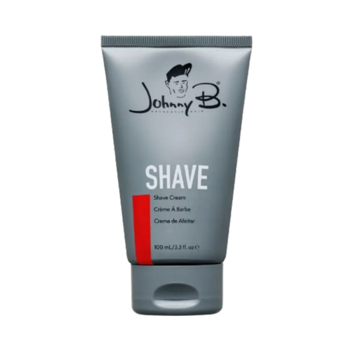 Johnny B. Shave Cream Tube on white background