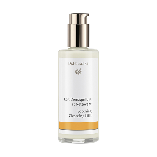 Dr Hauschka Soothing Cleansing Milk on white background