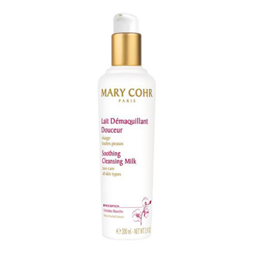 Mary Cohr Soothing Cleansing Milk on white background