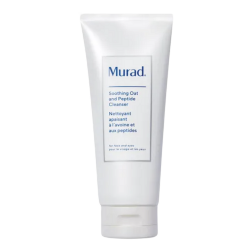 Murad Soothing Oat and Peptide Cleanser on white background