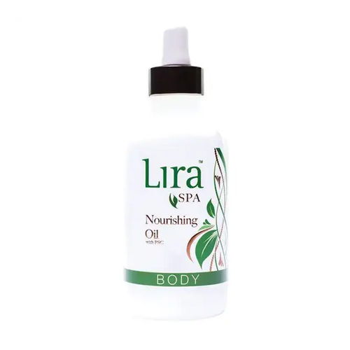Lira Clinical  Spa Line Nourishing Oil on white background