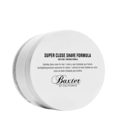 Baxter of California Super Close Shave Formula on white background
