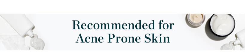 RECOMMENDED FOR ACNE Banner