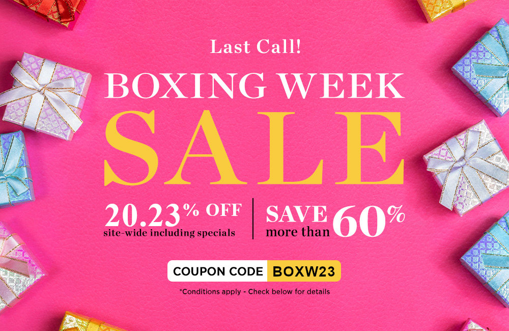Shopping Guide Boxing Week Sale Ends at Midnight