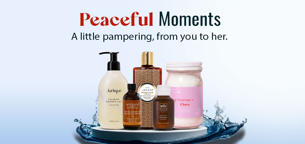 Peaceful Moments A little pampering, from you to her