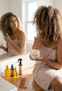 for Dry & Frizzy Hair right banner