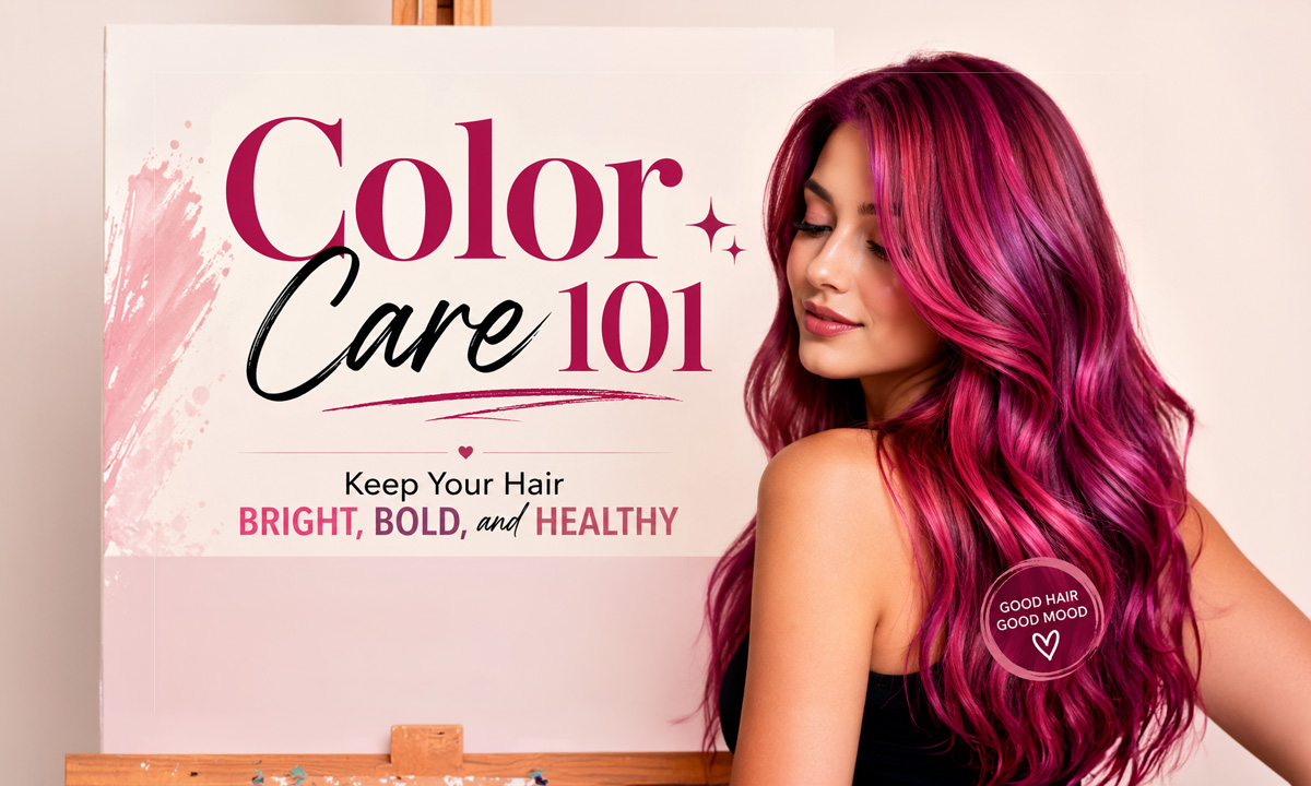 Color Care 101: Keep Your Hair Bright, Bold, and Healthy Banner