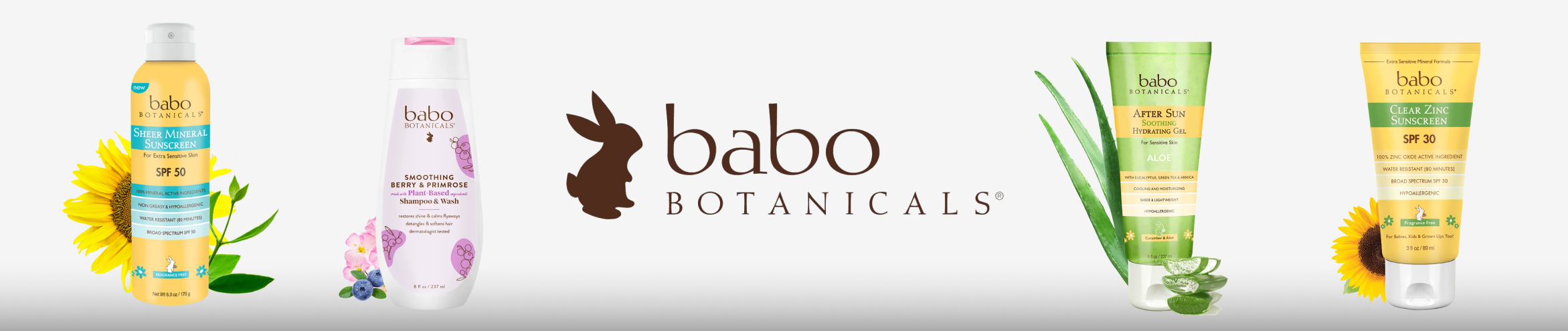 Babo Botanicals - Body Wash & Shower Gel