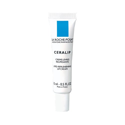 La Roche Posay Ceralip Lipid-Replenishing Lip Cream on white background