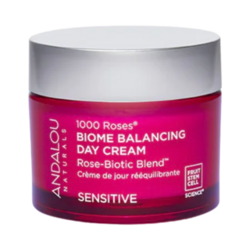 1000 Roses Biome Balancing Day Cream on white background