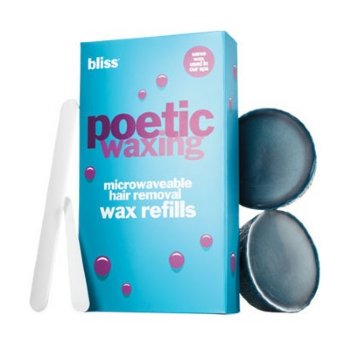 Bliss Microwaveable Poetic Waxing Kit Refill Bliss on white background