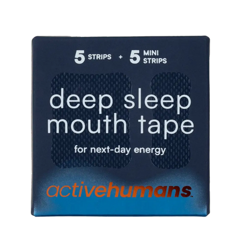 Active Humans Deep Sleep Mouth Tape 10 Night Starter Pack, 10 pieces Active Humans Deep Sleep Mouth Tape 10 Night Starter Pack on white background