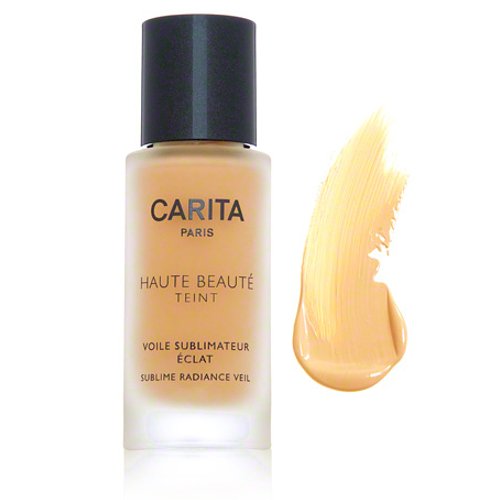 Carita Haute Beaute Teint - Sublime Radiance Veil No 3 - Beige Rose, 30ml/1 fl oz Carita Haute Beaute Sublime Radiance Veil No 1 - Beige Ocre on white background