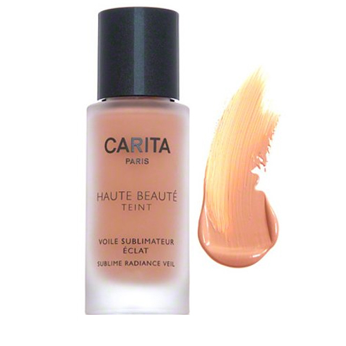 Carita Haute Beaute Teint - Sublime Radiance Veil No 3 - Beige Rose, 30ml/1 fl oz Carita Haute Beaute Sublime Radiance Veil No 1 - Beige Ocre on white background