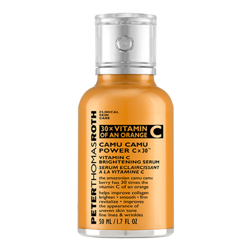 Peter Thomas Roth Camu Camu Power C x 30 Vitamin C Brightening Serum, 50ml/1.7 fl oz Peter Thomas Roth Camu Camu Power C x 30 Vitamin C Brightening Serum on white background