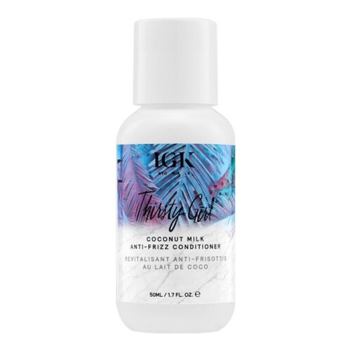 IGK Hair Thirsty Girl Anti-Frizz Conditioner, 50ml/1.7 fl oz IGK Hair Thirsty Girl Anti-Frizz Conditioner on white background