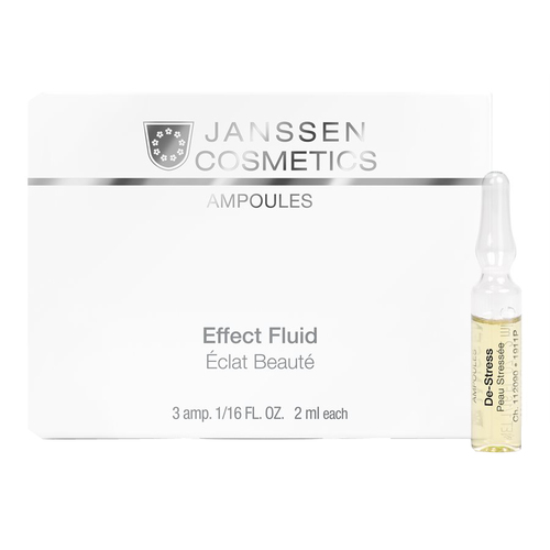 Janssen Cosmetics Ampoules - Skin de-Stress, 3 x 2ml/0.1 fl oz Janssen Cosmetics Ampoules - Skin de-Stress on white background