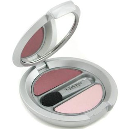 T LeClerc Eyeshadow Duo 25 - Nuit Opaline, 2.5g/0.08 oz T LeClerc Eyeshadow Duo - Rose Charbon on white background