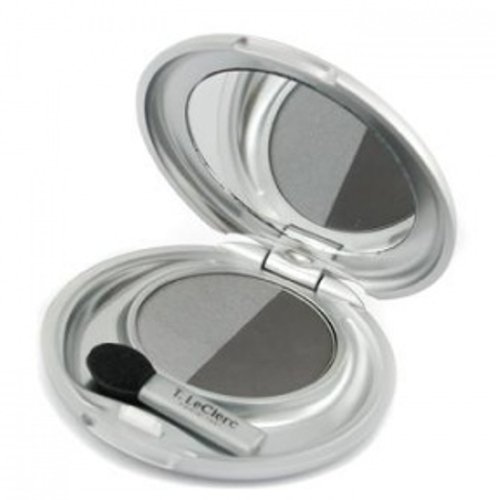 T LeClerc Eyeshadow Duo 25 - Nuit Opaline, 2.5g/0.08 oz T LeClerc Eyeshadow Duo - Rose Charbon on white background