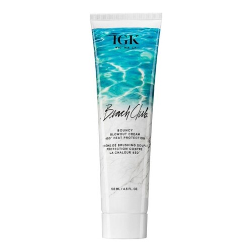 IGK Hair Beach Club Bouncy Blowout Cream on white background