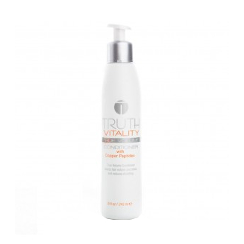 Truth Vitality True Volume Conditioner With Copper Peptides on white background