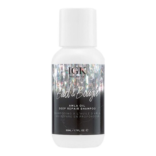 IGK Hair Bad and Bougie Deep Repair Shampoo, 236ml/8 fl oz IGK Hair Bad and Bougie Deep Repair Shampoo on white background