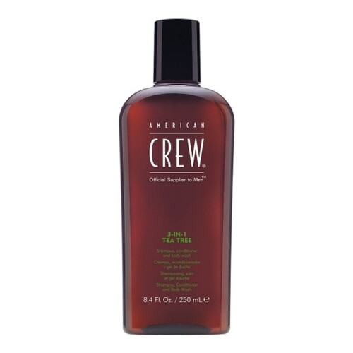 American Crew 3-in-1 Tea Tree Shampoo, 250ml/8.5 fl oz