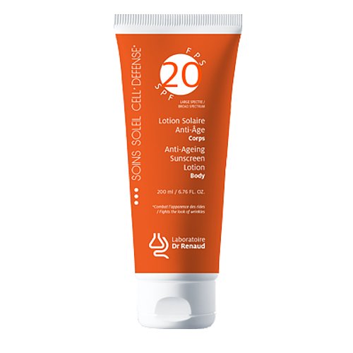 Dr Renaud Anti-Aging Sunscreen Lotion Broad Spectrum SPF 20, 200ml/6.8 fl oz Dr Renaud Anti-Aging Sunscreen Lotion Broad Spectrum SPF 20 on white background